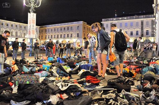 foto di repertorio della sera del 3 giugno 2017 e di Marisa Amato