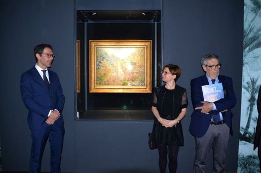 Claude Monet è tornato nella Riviera dei fiori: oggi la prima visita delle autorità a Bordighera e a Dolceacqua (Foto e Video) Claude Monet è tornato nella Riviera dei fiori: oggi la prima visita delle autorità a Bordighera e a Dolceacqua (Foto e Video)