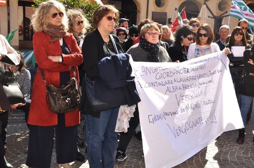 Non più Ivrea ma Brescia: proposta beffa nella vertenza delle ex lavoratrici Giordano Vini Non più Ivrea ma Brescia: proposta beffa nella vertenza delle ex lavoratrici Giordano Vini
