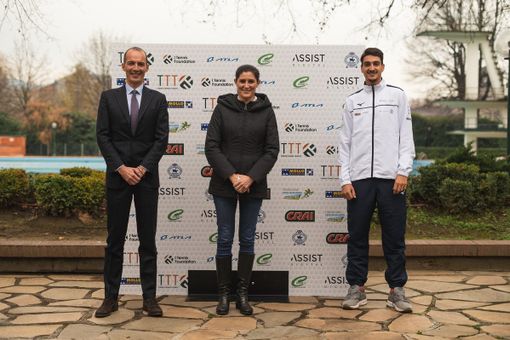 Simone Bongiovanni, Chiara Appendino, Lorenzo Sonego Simone Bongiovanni, Chiara Appendino, Lorenzo Sonego
