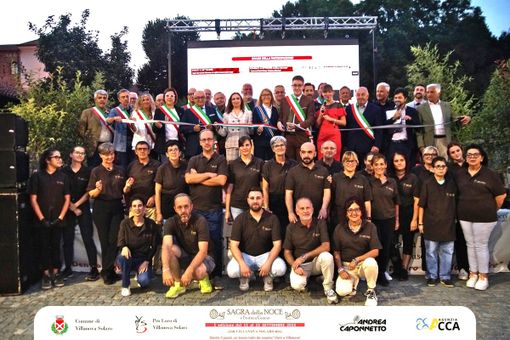 Inaugurata la prima edizione della  Sagra della Noce e della Frutta a Guscio