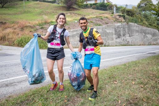 Villar Perosa attende i campioni della raccolta rifiuti di corsa