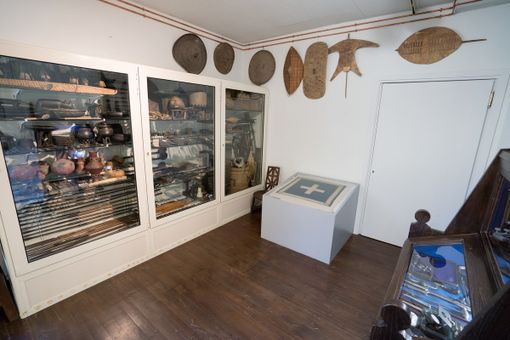 Una sala del Museo di Torre Pellice Una sala del Museo di Torre Pellice
