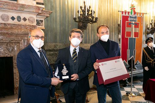 Al Milite Ignoto il Sigillo della Regione Piemonte