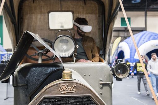Taglio del nastro per la nuova edizione di Amts al Lingotto Taglio del nastro per la nuova edizione di Amts al Lingotto