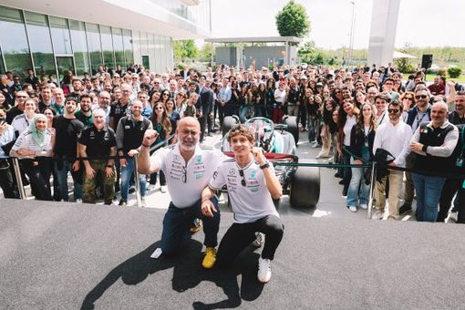 Il ceo di PLI, Khalil Muri e Kimi Antonelli