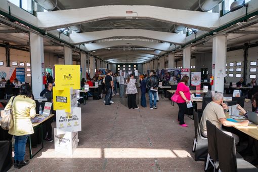 Una immagine della scorsa edizione di Moncalieri Lavora Una immagine della scorsa edizione di Moncalieri Lavora
