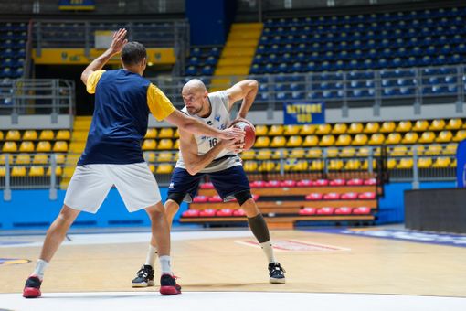 Marco Cusin, veterano della Reale Mutua Basket Torino Marco Cusin, veterano della Reale Mutua Basket Torino