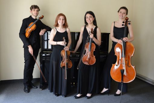 Il Quartetto Cavour di Obiettivo Orchestra in concerto Il Quartetto Cavour di Obiettivo Orchestra in concerto
