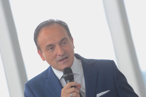 Una immagine di repertorio del governatore Alberto Cirio Una immagine di repertorio del governatore Alberto Cirio