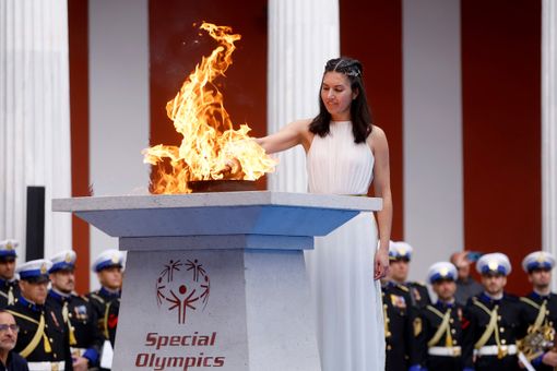 La Fiamma della Speranza si è accesa ad Atene La Fiamma della Speranza si è accesa ad Atene
