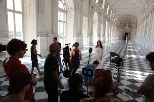 Reggia di Venaria, backstage di &quot;The broken key&quot;