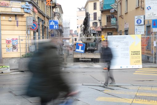 Cantiere stradale e lavori di riqualificazione