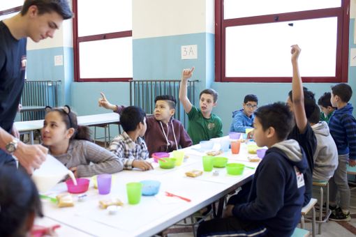 Croce Rossa e Kellogg: colazione a scuola per i bimbi meno fortunati