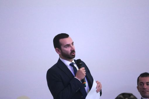 L'assessore regionale all'Innovazione Matteo Marnati