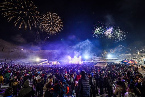 Una folla immensa in conca per festeggiare Capodanno Una folla immensa in conca per festeggiare Capodanno