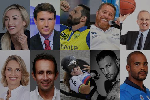 Silvia Salis, Alberto Rimedio, Sergio Pellissier, Claudio Rossetto, Dan Peterson, Nicoletta Romanazzi, Mike Maric, Francesca Porcellato, Vincenzo Mangiacapre, Maxime Mbandà: sono i 10 protagonisti di "SportivaMente"