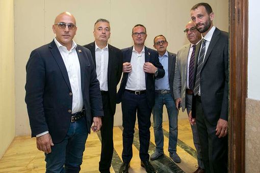Nuova biblioteca regionale: l’Ufficio di presidenza visita il cantiere di via Alfieri