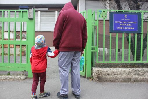 genitori e bimbi di nidi e materne