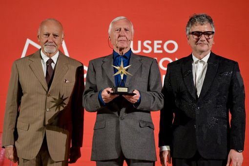 Peter Greenaway riceve il Premio Stella della Mole e saluta Torino Peter Greenaway riceve il Premio Stella della Mole e saluta Torino