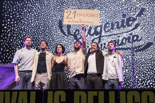 Festa della Musica, gli Eugenio in Via Di Gioia lanciano un appello per il rapper iraniano Toomaj Salehi Festa della Musica, gli Eugenio in Via Di Gioia lanciano un appello per il rapper iraniano Toomaj Salehi