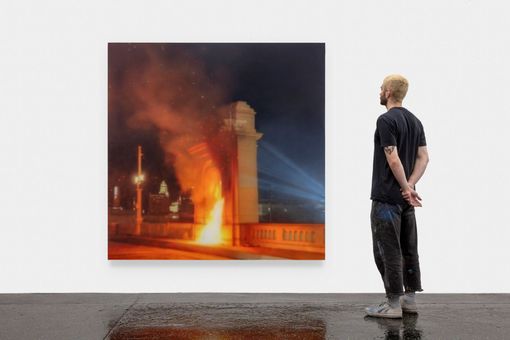 &quot;City on fire&quot; di Sayre Gomez