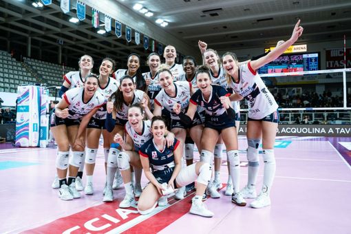 Chieri espugna il T Quotidiano Area e concede un solo set a Trento Chieri espugna il T Quotidiano Area e concede un solo set a Trento