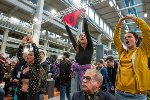 roccella contestata al salone