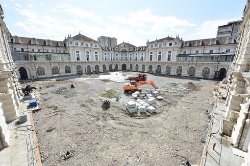 Restauro e valorizzazione del Cortile d'onore di Palazzo Arsenale