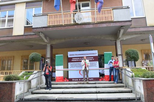 Foto tratte dal profilo facebook del sindaco Enzo Garrone