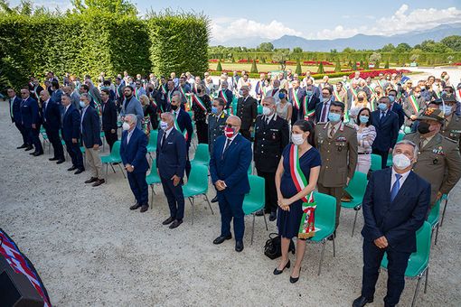 sindaci nel cortile della Reggia di Venaria sindaci nel cortile della Reggia di Venaria
