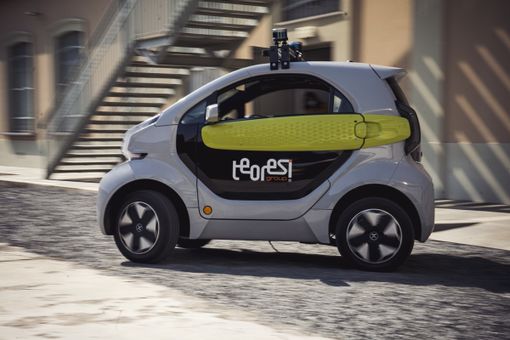 auto a guida autonoma di Teoresi