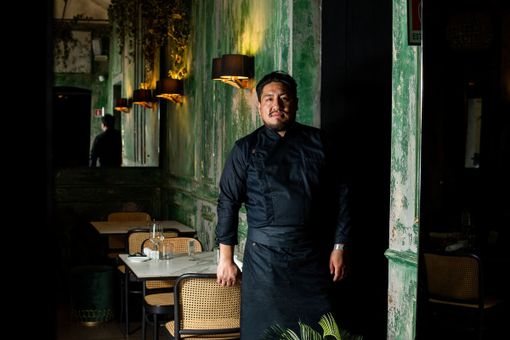 In foto, chef Alexander Robles