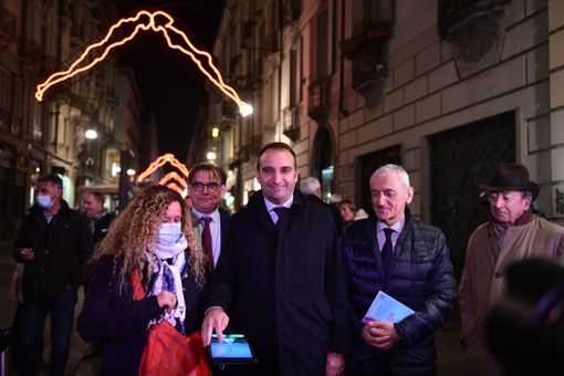 inaugurazione luci d'artista inaugurazione luci d'artista