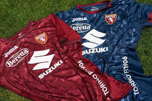 Le maglie di allenamento del Torino Le maglie di allenamento del Torino