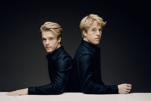 In foto il duo Lucas e Arthur Jussen