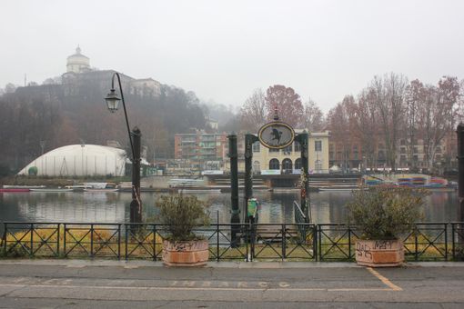 degrado per la navigazione sul Po