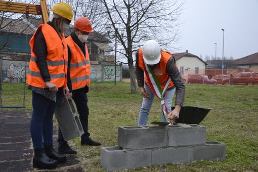Tolardo posa la prima pietra