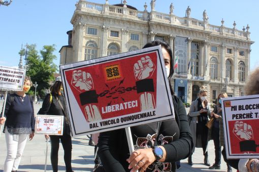 protesta degli insegnanti