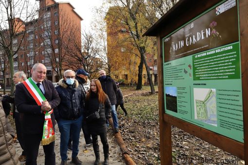 inaugurazione rain garden