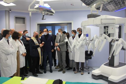 inaugurazione robot da vinci