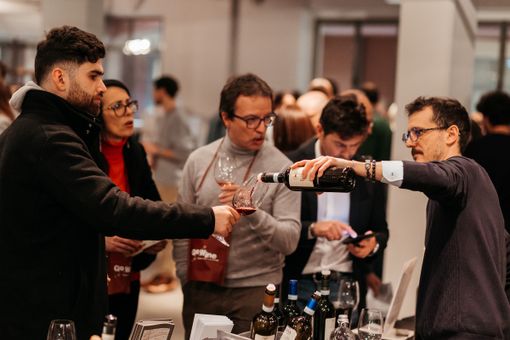 salone del vino - foto d'archivio