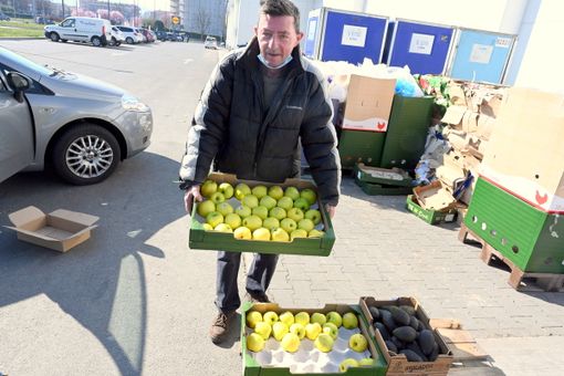 raccolta prodotti freschi per beneficienza