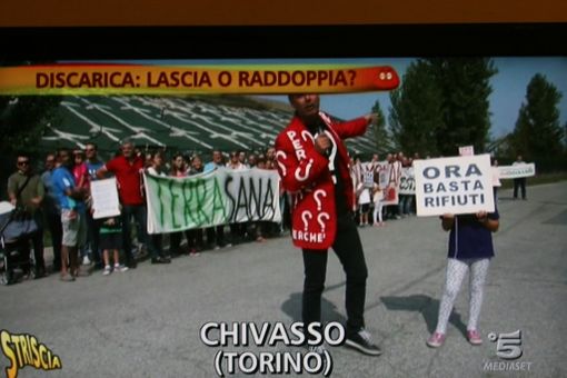 La discarica di Chivasso a Striscia la Notizia