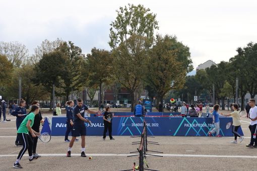 tennis in piazza d'armi