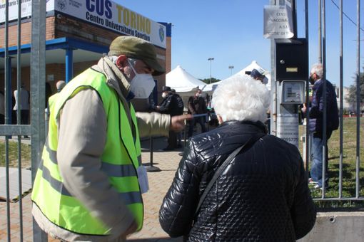 Centro vaccinazioni anti-Covid in via Artom