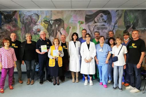 La consegna degli ultimi pannelli