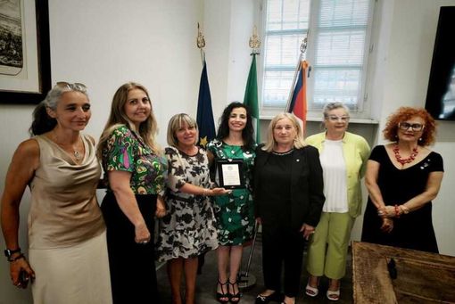 Una immagine della consegna del Premio Marcellina Gilli 2025