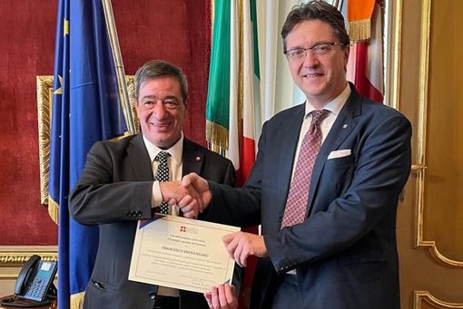 Francesco Provenzano e Davide Nicco Francesco Provenzano e Davide Nicco