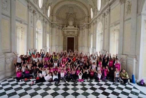 Oltre 200 persone alla Reggia di Venaria per aiutare la ricerca sul cancro